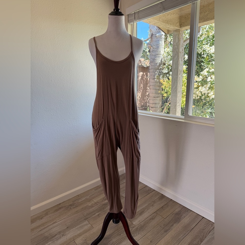 Brown Jumpsuit
